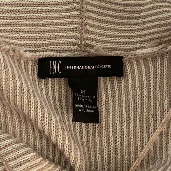 INC International Concepts Wool Blend Cardigan - Picture 3 of 4